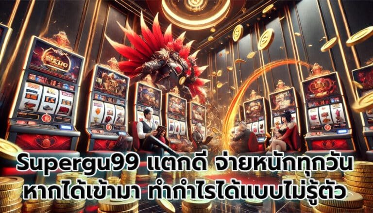 Supergu99 แตกดี จ่ายหนักทุกวัน หากได้เข้ามา ทำกำไรได้แบบไม่รู้ตัว เป็นเรื่องที่ง่าย-8